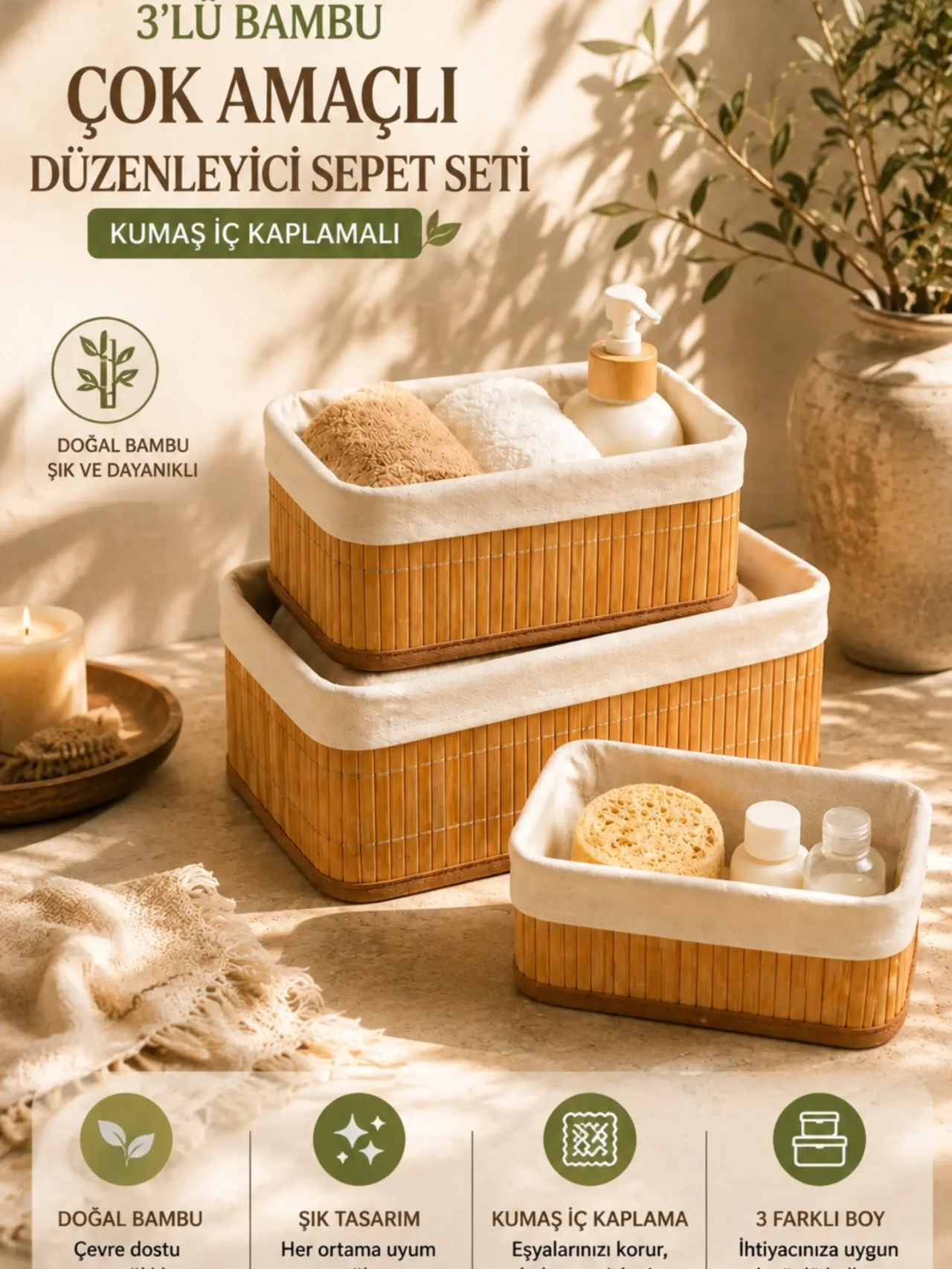 3 Lü Orqanayzer Dəsti