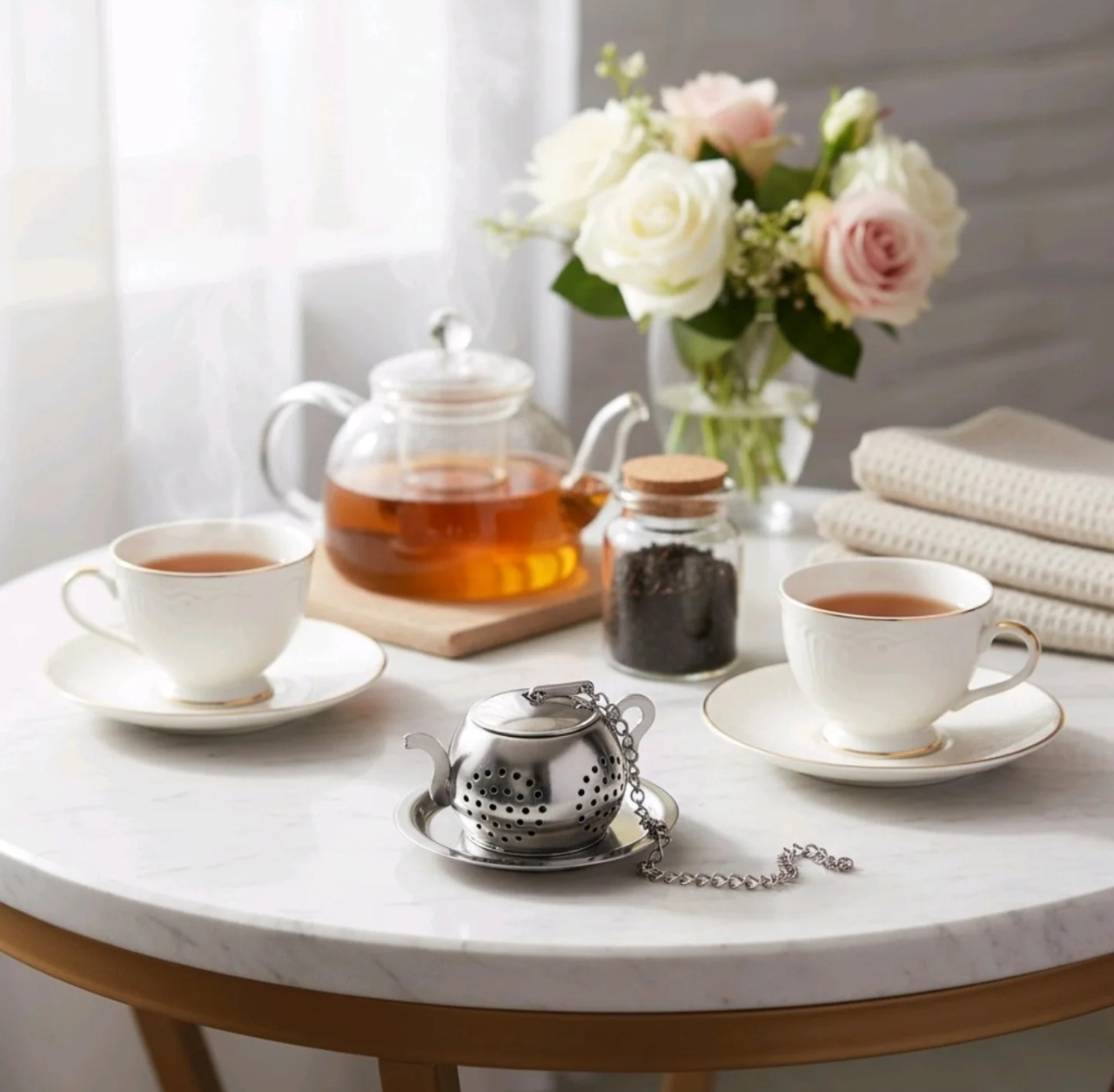 Kiçik dəmlik / çaydan / Boz