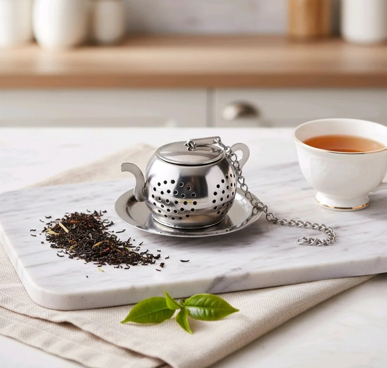 Kiçik dəmlik / çaydan / Boz