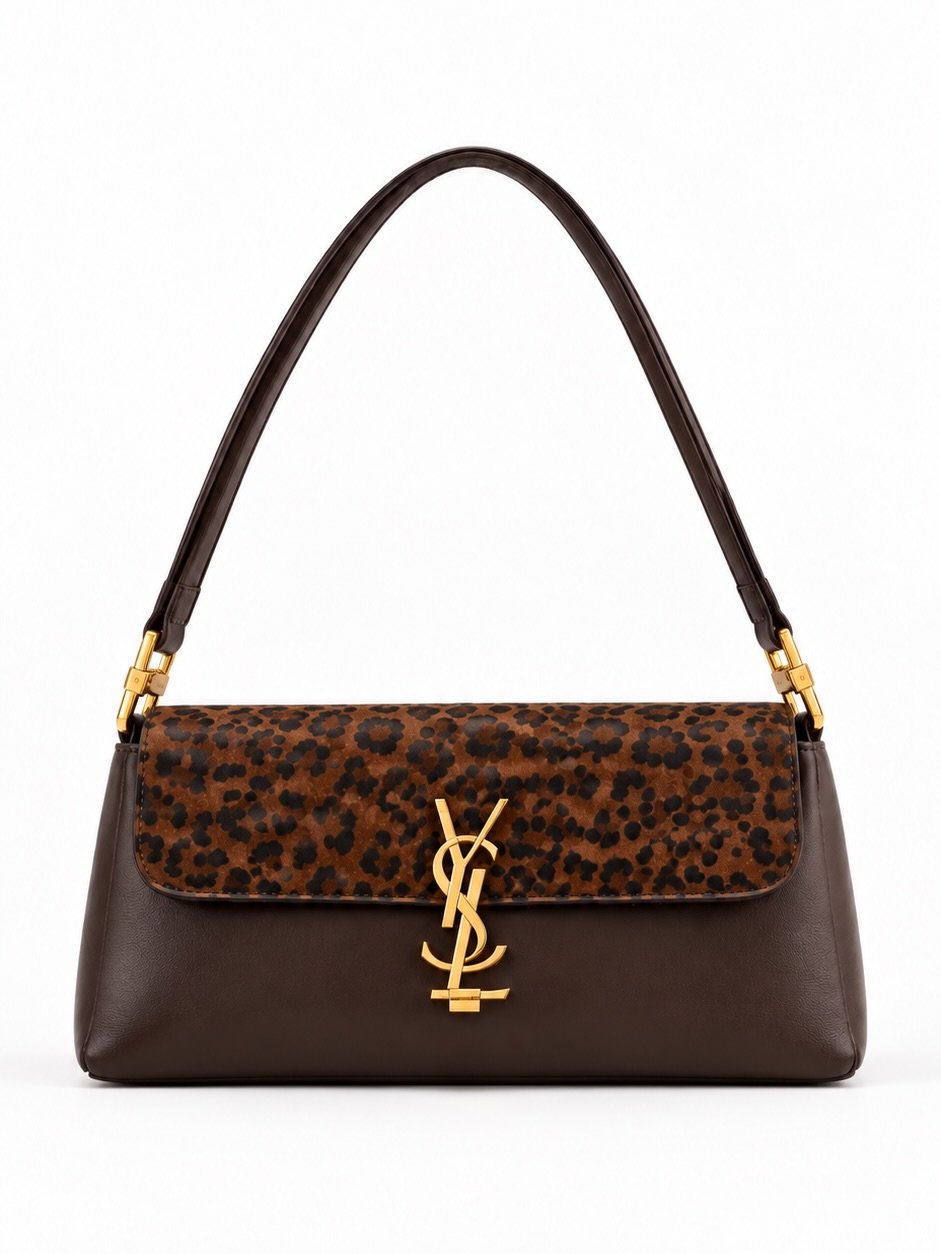 Leopard naxışlı çanta